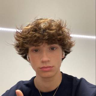 Cute fluffy hair boys wallpaper