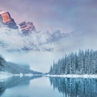 Cozy winter Chromebook wallpaper