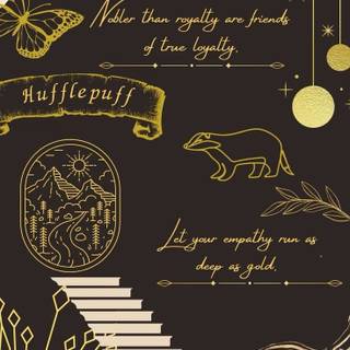 Hufflepuff mobile wallpaper
