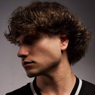 Cute fluffy hair boys wallpaper