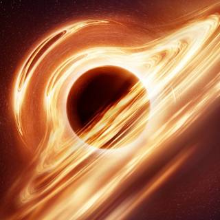 Black holes colliding wallpaper