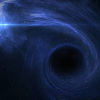 Black holes colliding wallpaper