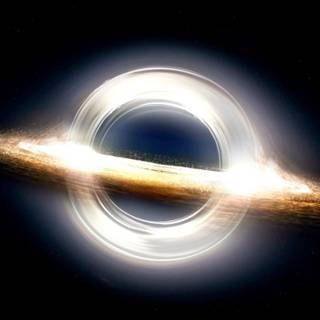 Black holes colliding wallpaper