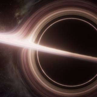 Black holes colliding wallpaper
