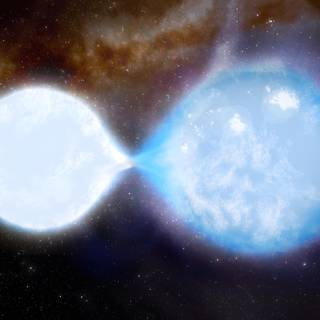 Black holes colliding wallpaper