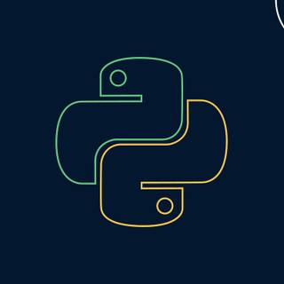 Icon Python 4k wallpaper