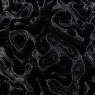 Abstract liquid black wallpaper