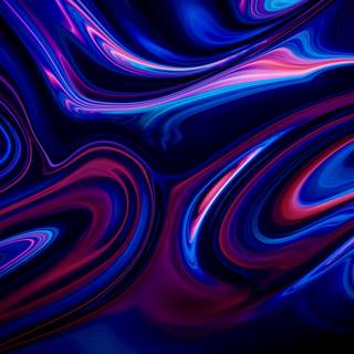 Abstract liquid black wallpaper
