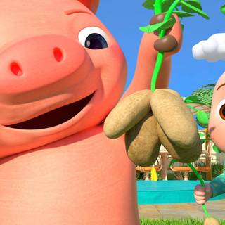 Cocomelon funny wallpaper