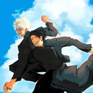 Geto x Gojo wallpaper