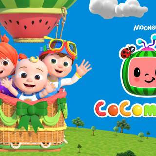 Cocomelon funny wallpaper