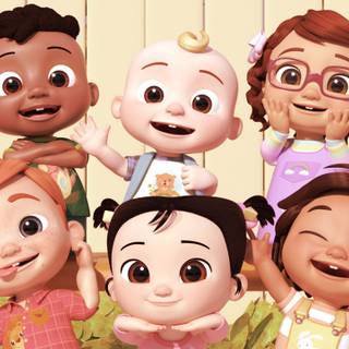 Cocomelon funny wallpaper