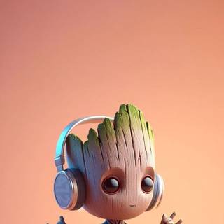 iPhone 11 Avengers Groot wallpaper
