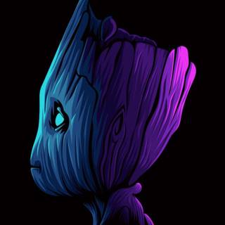 iPhone 11 Avengers Groot wallpaper