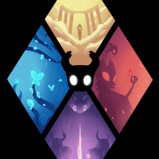 4k Hollow Knight iPhone wallpaper