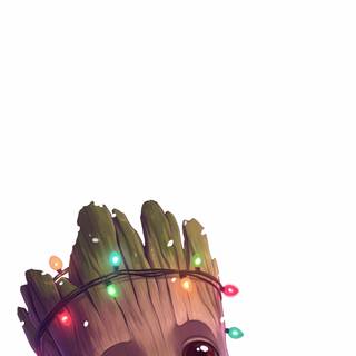 iPhone 11 Avengers Groot wallpaper