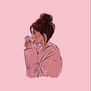 Woman iPhone wallpaper