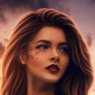 Woman iPhone wallpaper