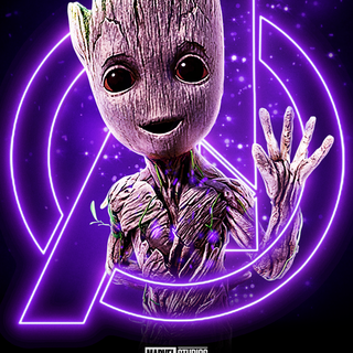 iPhone 11 Avengers Groot wallpaper