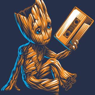 iPhone 11 Avengers Groot wallpaper