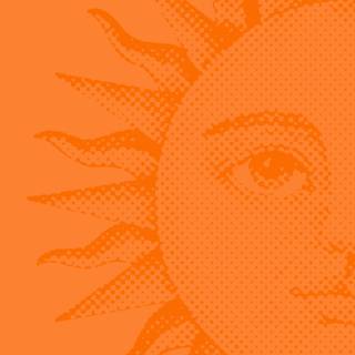 Sun retro 80s wallpaper