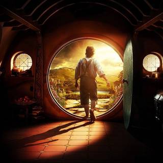 Hobbit Hole desktop wallpaper