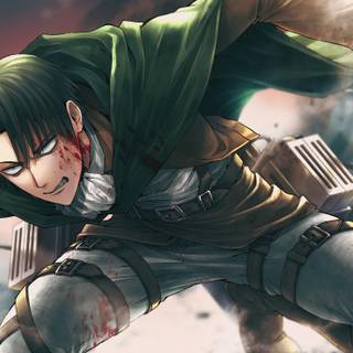 PS5 anime AoT wallpaper