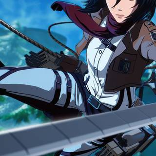 PS5 anime AoT wallpaper