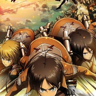 PS5 anime AoT wallpaper