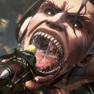 PS5 anime AoT wallpaper