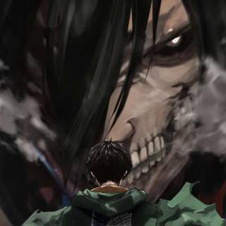 PS5 anime AoT wallpaper