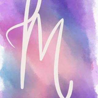Cute M wallpaper