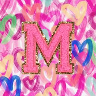 Cute M wallpaper