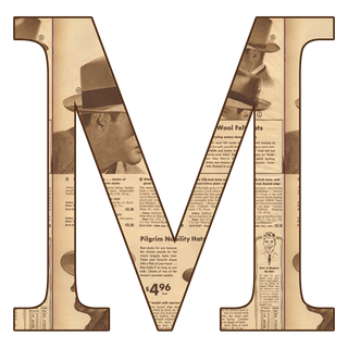 Cute M wallpaper