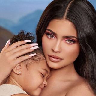 Kylie Jenner and Stormi Webster wallpaper
