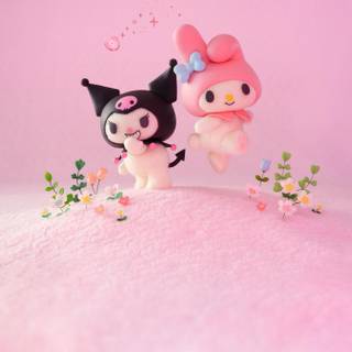 My Melody & Kuromi wallpaper