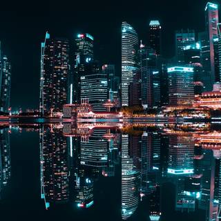 Ultrawide city wallpaper