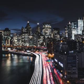 Ultrawide city wallpaper
