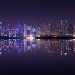 Ultrawide city wallpaper