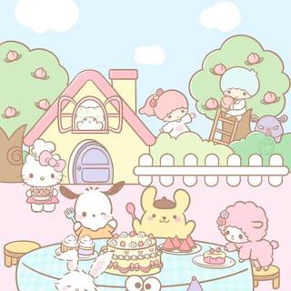 iPad Sanrio wallpaper
