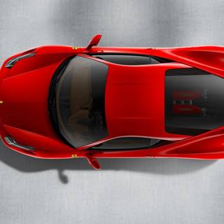 Car top view wallpaper