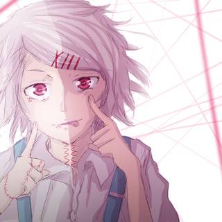 Anime boy pink wallpaper