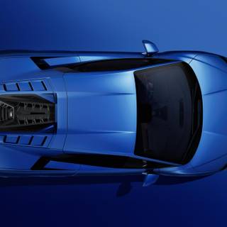 Car top view wallpaper