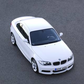 Car top view wallpaper