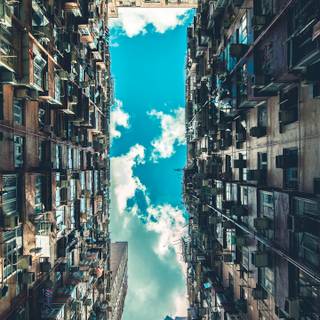 Ultrawide city wallpaper