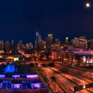 Ultrawide city wallpaper