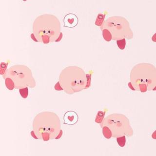 Aesthetic Kirby wallpaper