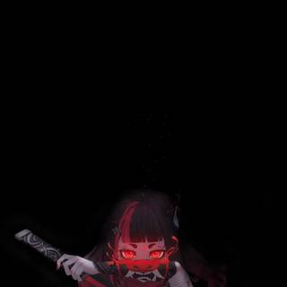 Anime girl amoled wallpaper