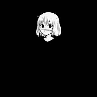 Anime girl amoled wallpaper