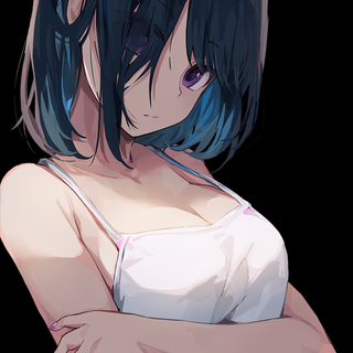 Anime girl amoled wallpaper